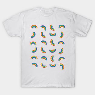 Rainbow Pattern T-Shirt